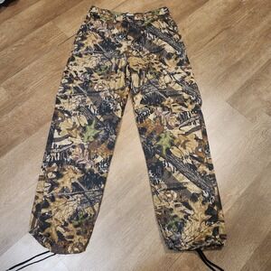 Vintage Y2k Jerzees Outdoor Camo Mossy Oak Men's Cargo Pants Size Medium